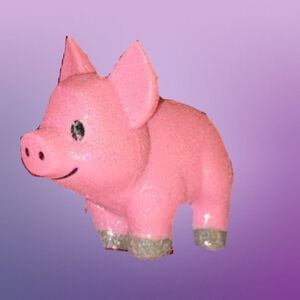 Disney Parks Animators Collection Beauty & The Beast  Glitter Pig Figure B19